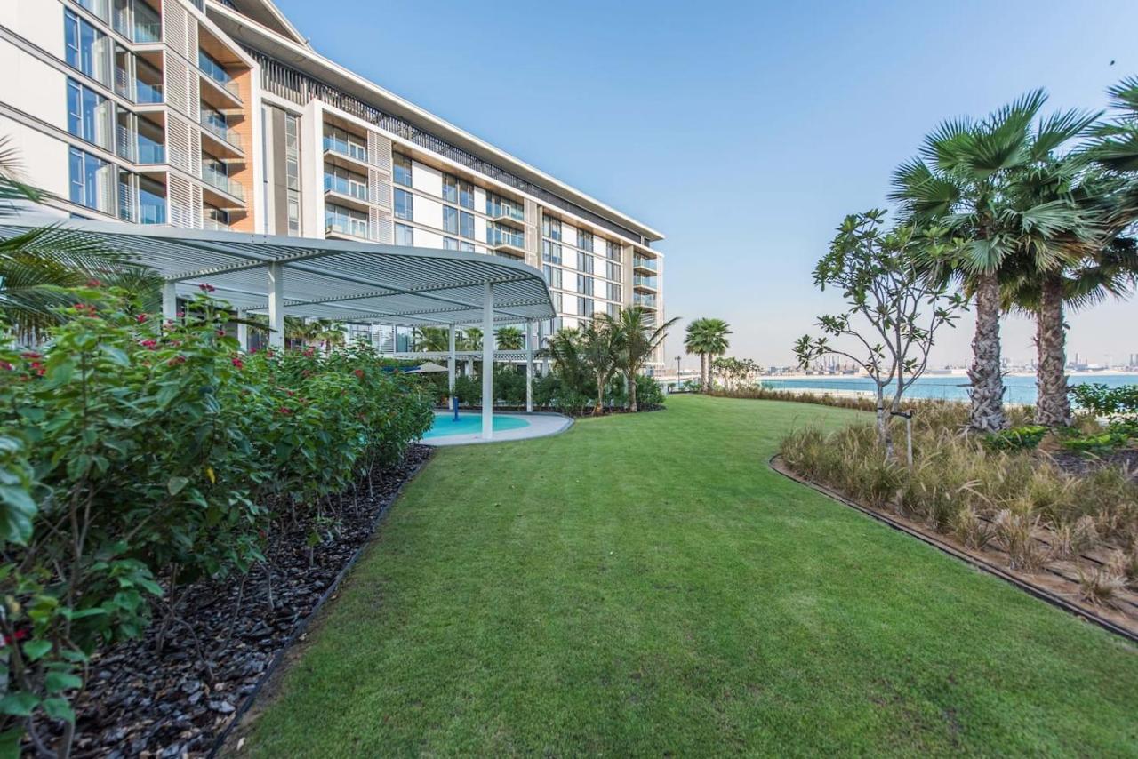Posh 2 Bedroom Oceanfront Apt In The Heart Of Bluewaters Island ดูไบ ภายนอก รูปภาพ